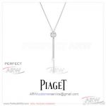 AAA Clone Piaget Jewelry - 925 Silver Possession Turning Pendant In White Gold